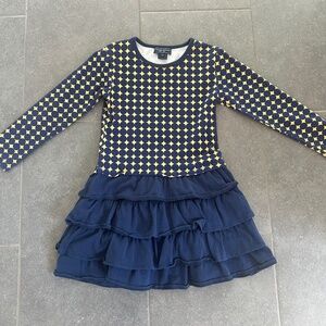 Long Sleeve Ruffle Dress